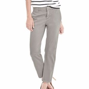 Banana Republic Khaki Green Petite Pants